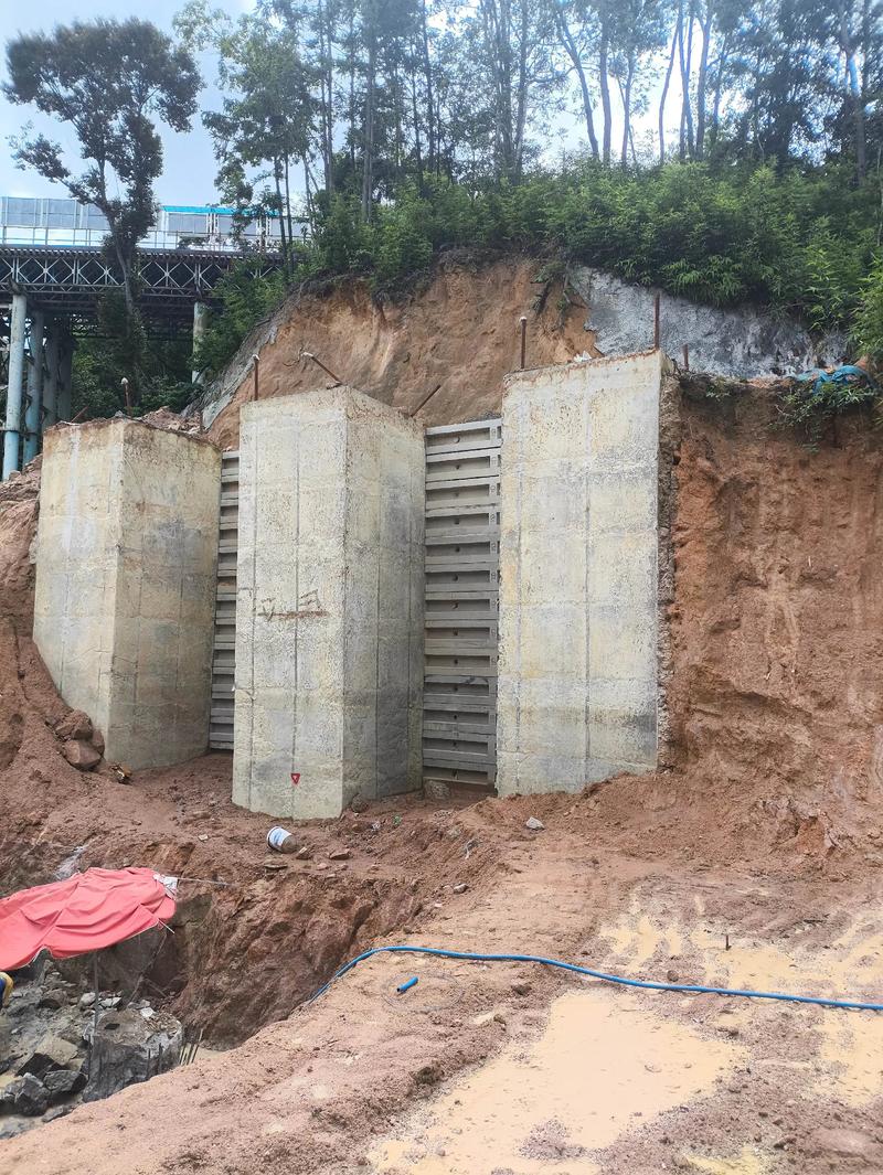 青岛莱西抗滑桩支护
